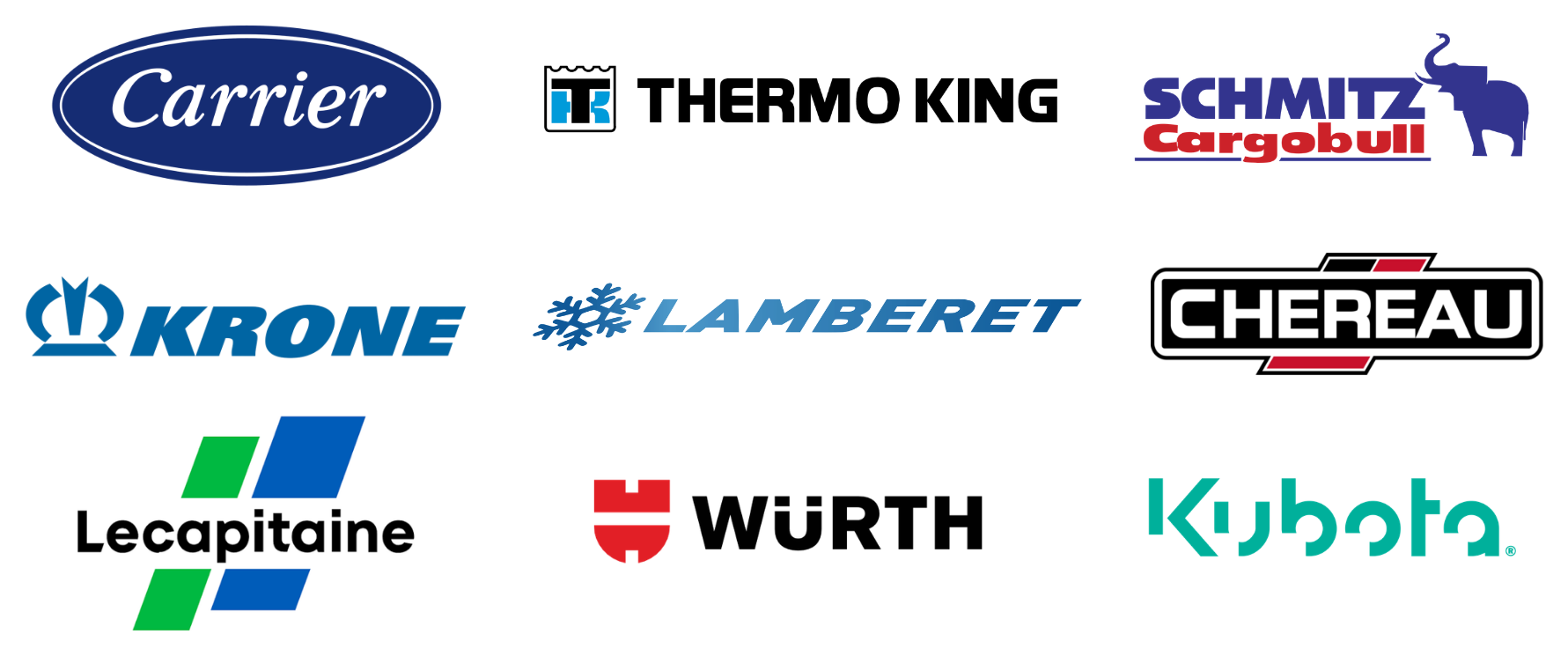 Frigo Service partner brands