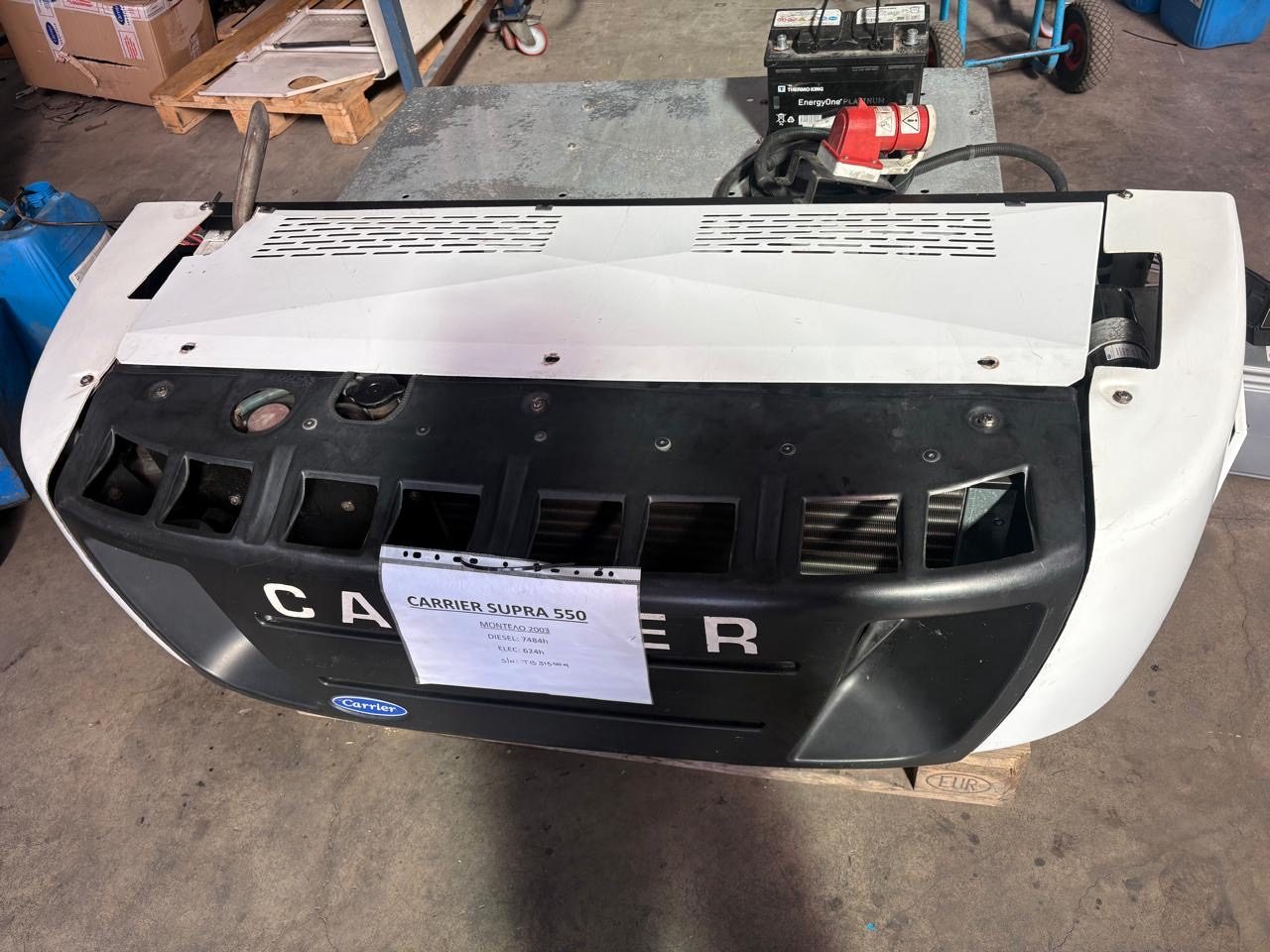 Carrier Supra 550 (2003) used cooling unit